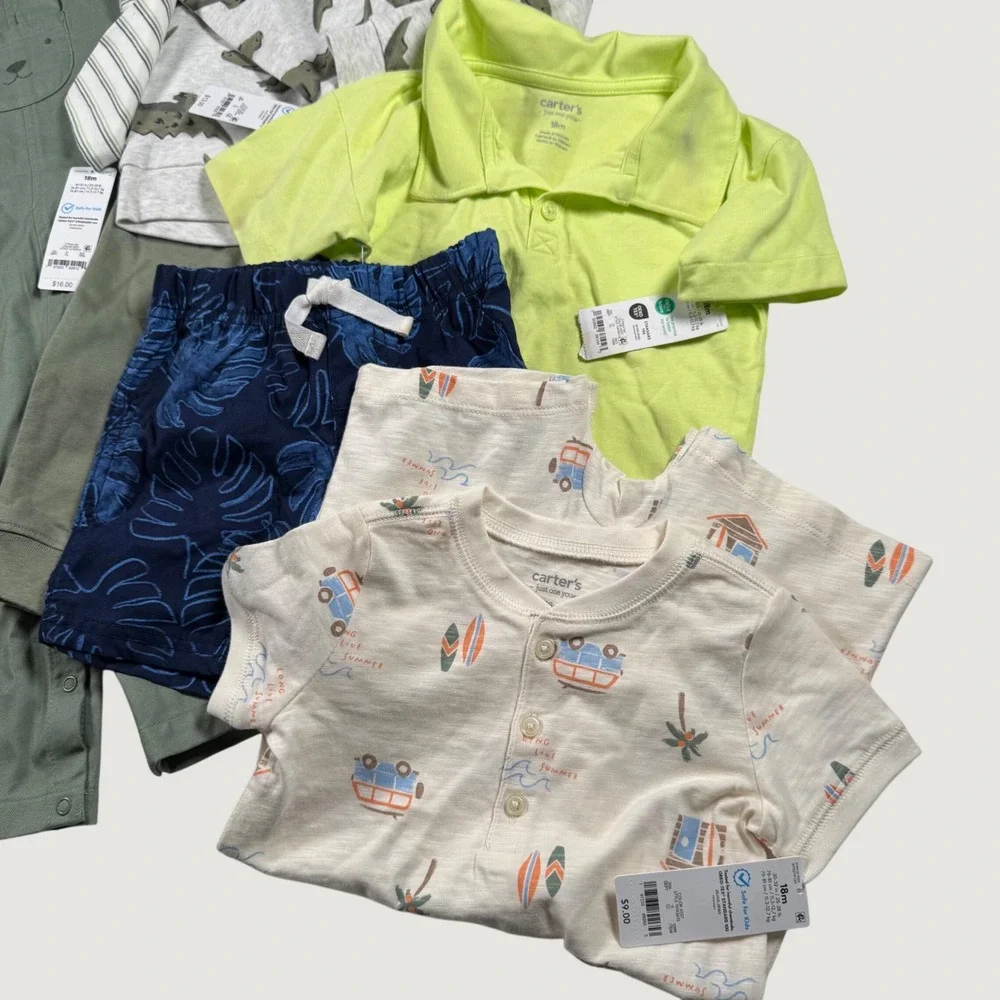 NWT 12 piece Caters bundle 18 month boy outfits
